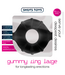 Shots Toys Verstärkender Gummy Ring für maximale Erektion und Spaß