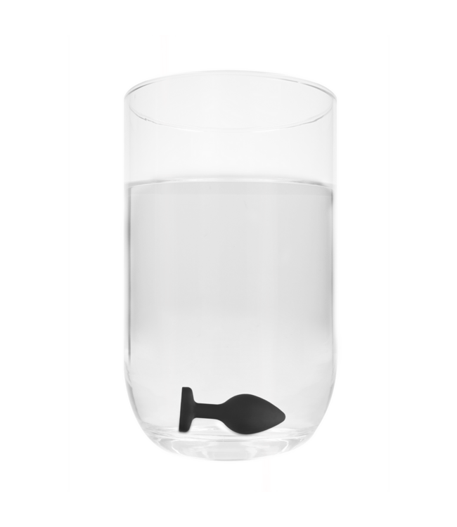 Ouch! Elegante Butt Plug Met Flexibele Nek En Diamant 8 cm - Ouch!