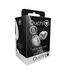 Ouch! Eleganter Edelstein-Analplug 6,9 cm – Silber/Aluminium für Stimulation