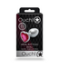 Ouch! Luxury Heart Gemstone Butt Plug - Elegant Silver & Pink Sensation
