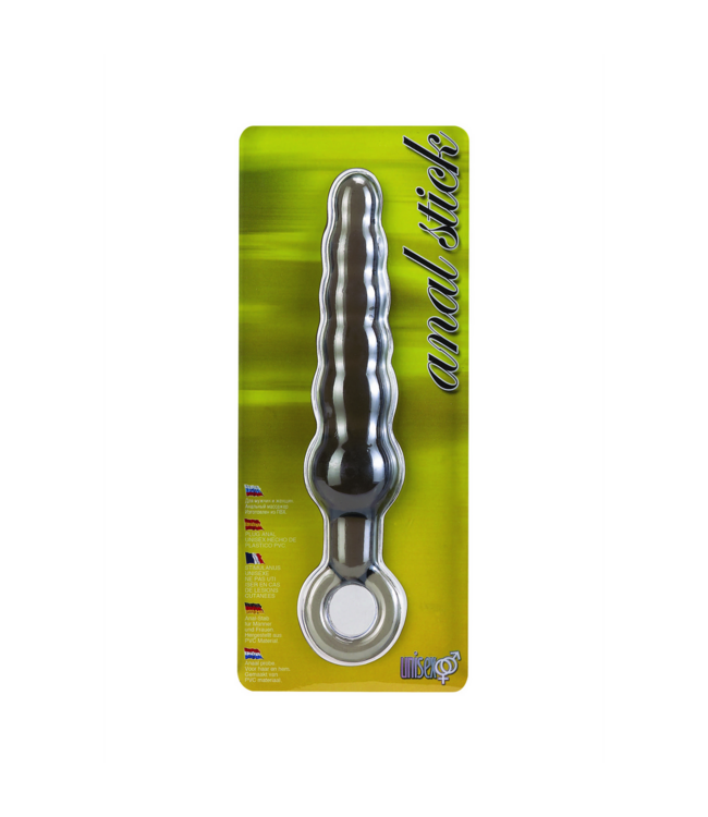 Seven Creations Seven Creations Anale Kralenstang 18,5 cm – Taps Toelopende Textuur