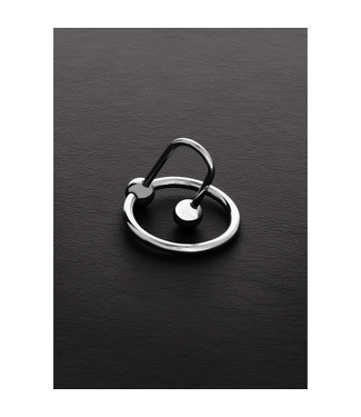 Steel by Shots Steel by Shots Sperma-Stopring Met Haak En Urethra-Bol Voor Cock Bondage