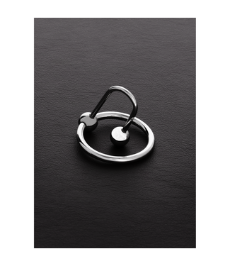 Steel by Shots Steel by Shots Sperma Stopring Met Scharnierende Haak 28mm C-Ring