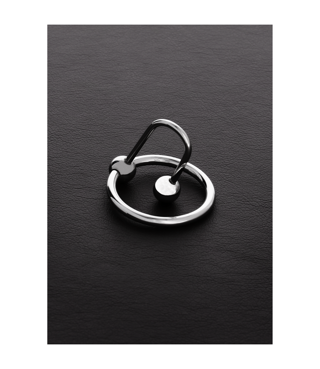 Steel by Shots Full Stop C-Ring 28 mm | Patentierter Sperma-Stopp-Ring aus Stahl