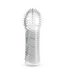 Crushious Ribbed Transparent Penis Sleeve for Enhanced Thickness & Stimulation