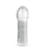 Crushious Ribbed Transparent Penis Sleeve for Enhanced Thickness & Stimulation