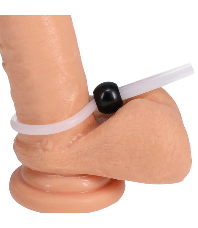 Doc Johnson Doc Johnson DuraTech Adjustable Silicone Penis Ring Met Secur-Lok Systeem
