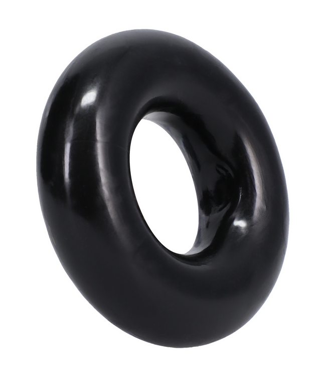 Doc Johnson 3X Comfort Fit Donut Cockring Van Rekbaar TPE, Veilig & Strak