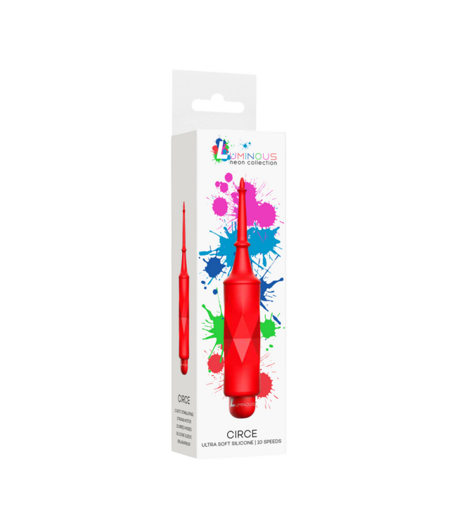 Luminous by Shots Luminous Bullet Clitorisstimulator Rood Met 10 Vibratiesnelheden En Compact Design
