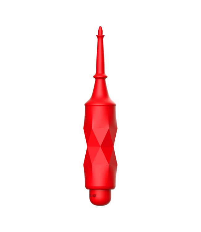 Luminous by Shots Circe Clitoral Stimulator Red - Compact Power with 10 Intense Speeds