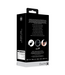 Ouch! LED Verlichte Vossenstaart Met Comfortabele Aluminium Buttplug 9,3 cm