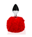 Ouch! LED Verlichte Metalen Buttplug Met Pluizige Vossenstaart 9,3 cm