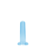 RealRock RealRock Crystal Clear Dildo 13,5 cm Blauw TPE Met Zuignap & Harnasoptie