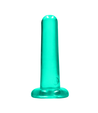 RealRock RealRock Transparante TPE Dildo 13,5 cm Met Zuignap En Harnasoptie
