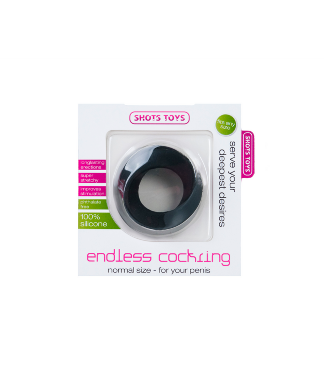 Shots Toys Siliconen Cockring Medium Voor Verlengde Erectie En Verhoogd Plezier