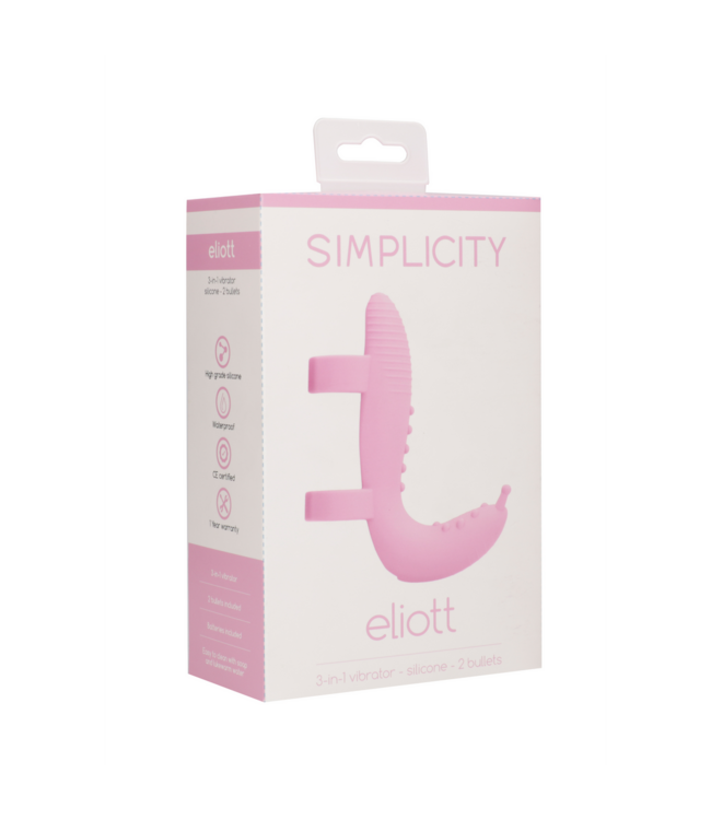 Simplicity Eliott 3-in-1 Vibrator Extension Set for Ultimate Pleasure & Power