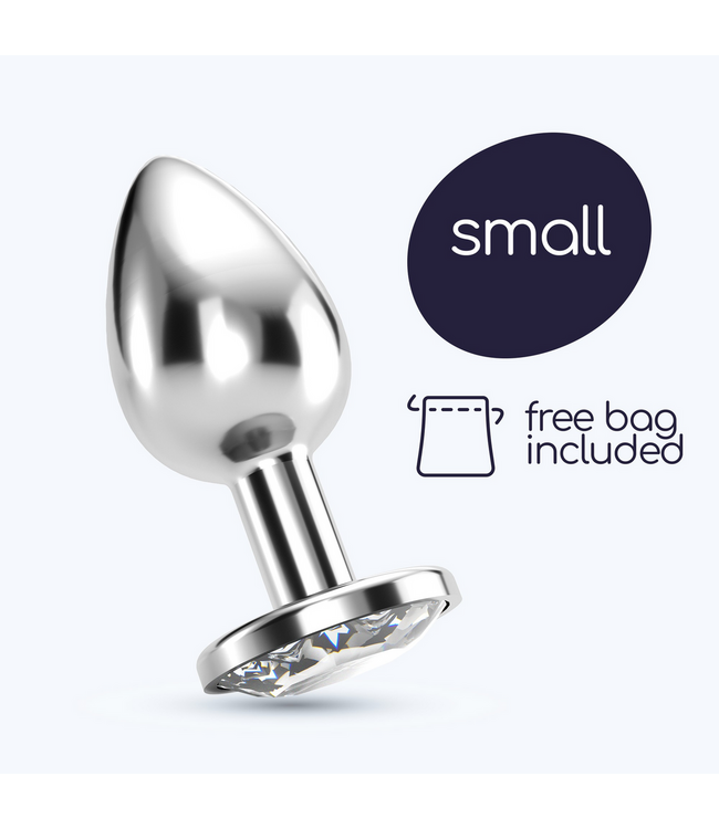Crushious Bijou Crushious Anal Jewellery Plug - 6cm Elegant & Transparent Pleasure
