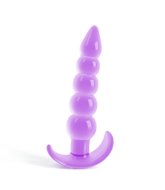Crushious Crushious Flexibele Anale Plug Paars 12 cm TPE Comfort Fit