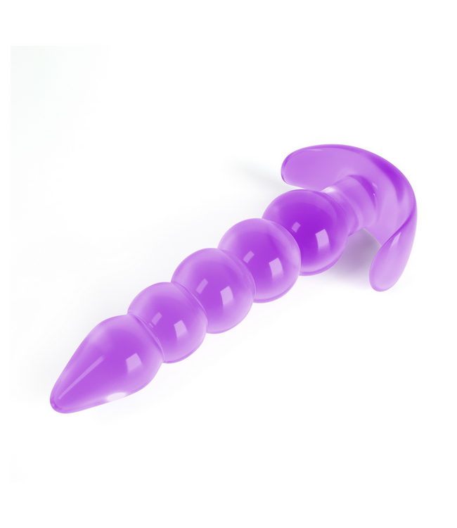 Crushious Crushious Flexibele Anale Plug Paars 12 cm TPE Comfort Fit