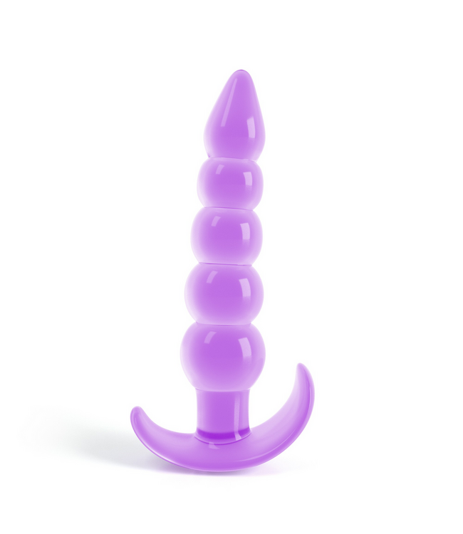 Crushious Draco Flexibler Analplug Lila 12 cm – Bequem für Anfänger & Fortgeschrittene