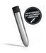 Crushious Crushious Slanke Metalen Vibrator Met Instelbare Vibraties Zilver 18 cm