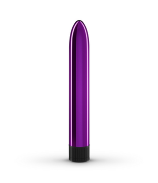 Crushious Crushious Beginnen Met Slanke Metalen Vibrator Paars – Instelbare Vibraties