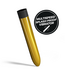 Crushious Classic Vibe Gold - Slim Elegant Vibrator for Beginners