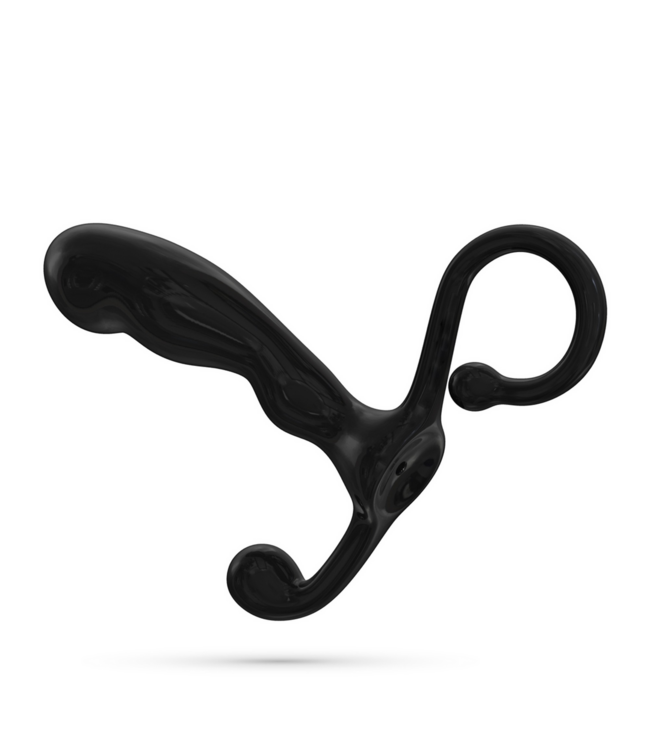 Crushious Crushious Prostaatstimulator ABS Zwart 15 cm Waterdicht Met Precise Grip