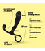 Crushious Crushious Prostaatstimulator ABS Zwart 15 cm Waterdicht Met Precise Grip