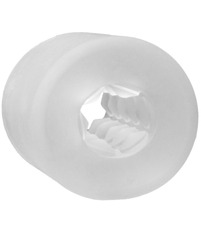 Doc Johnson Ultraskyn Glow Mini Masturbator Sleeve Voor Fellatio - Groen Lichtgevende Sleeve