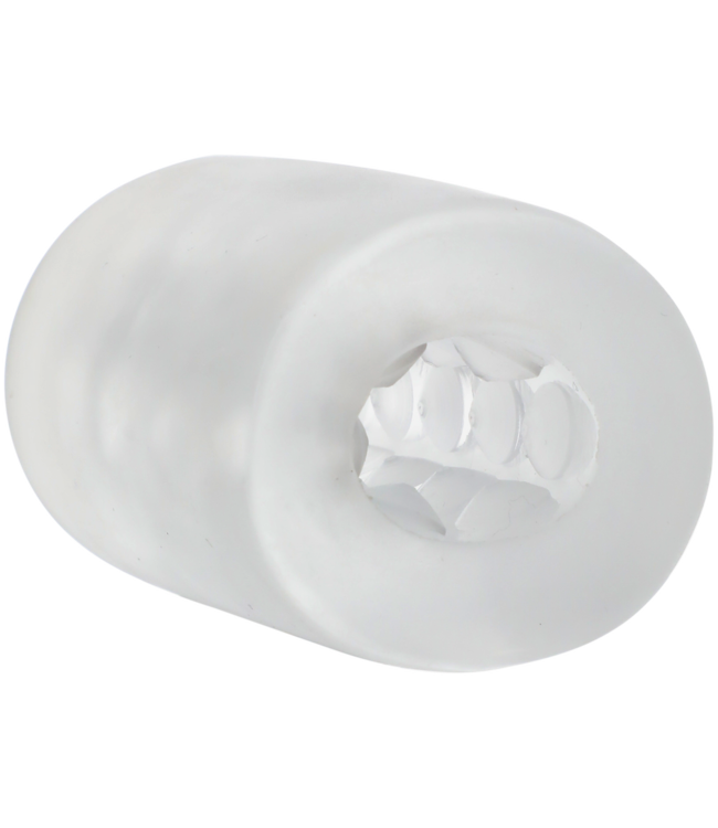 Doc Johnson Ultraskyn Glow Mini Masturbator Sleeve Voor Fellatio - Groen Lichtgevende Sleeve