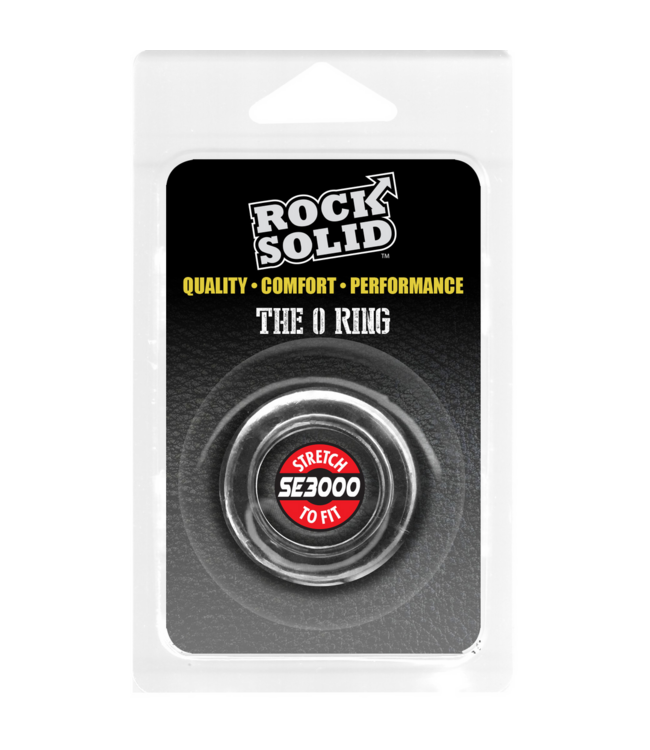 Doc Johnson Rock Solid O-Vormige Cockring Voor Langdurige Erecties En Comfort