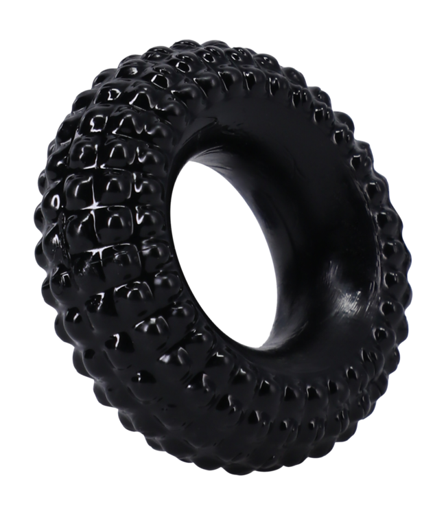 Doc Johnson Rock Solid TPE Cockring Met Complexe Textuur Voor Stevige Erectie