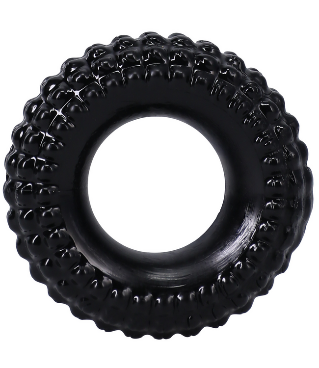 Doc Johnson Rock Solid TPE Cockring Met Complexe Textuur Voor Stevige Erectie