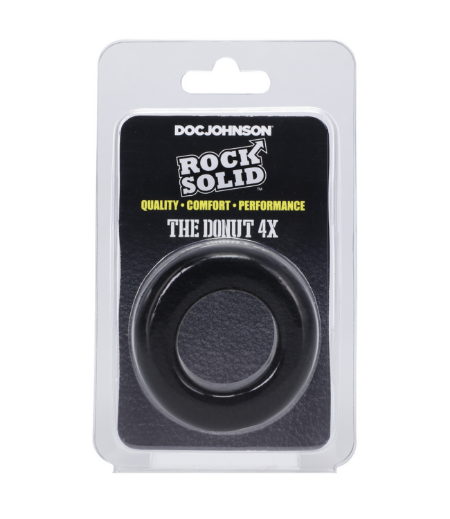 Doc Johnson The Donut 4X C-Ring: Enhance Firmness for Longer, Stronger Erections
