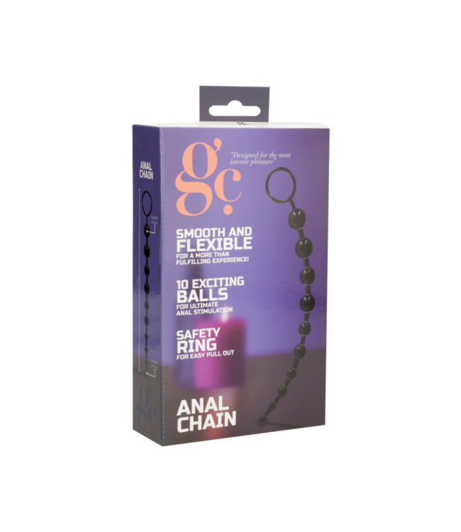 GC Analkette 10 Kugeln – Intensives Vergnügen & Sicherheit GC by Shots
