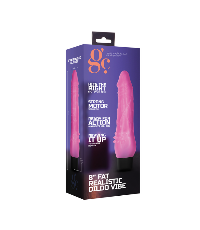 GC GC 8 FAT Dildo-Vibrator 17,5 cm – Intensives Vergnügen & Stimulation