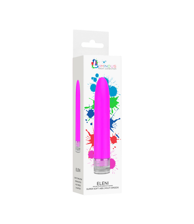 Luminous by Shots Luminous By Shots Roze Compacte Vibrator Met Draaibare Snelheidsregeling