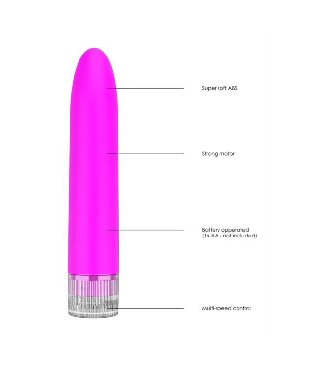 Luminous by Shots Eleni Classic Pink Vibrator | Compact, Powerful & Adjustable Pleasure