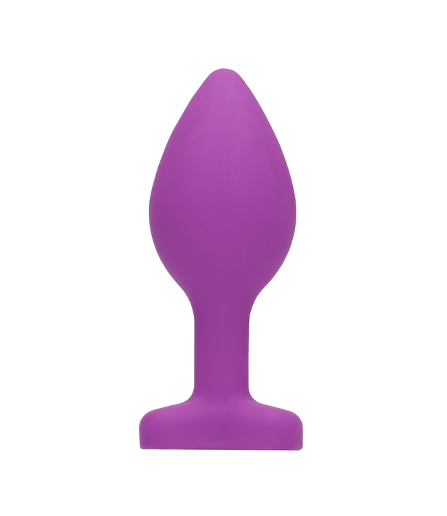 Ouch! Diamond Heart Butt Plug 7.3 cm - Elegant Design for Ultimate Pleasure