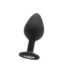 Ouch! Butt Plug 8 cm Met Diamant – Zware Luxe Stimulatie Met Flexibele Nek