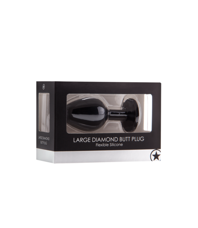 Ouch! Luxury Diamond Butt Plug 8cm - Stimulation & Comfort for All Users
