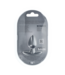 Ouch! Weicher Silikon-Analplug 2,6 cm – Stilvoll in Gunmetal Metallic