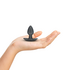 Ouch! Ouch! Silicone Anal Plug 2,7 cm Zwart – Compacte Stijlvolle Beginnersplug
