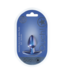 Ouch! Siliconen Kleine Anale Plug 6,5 cm - Metallic Blauw Ouch! by Shots