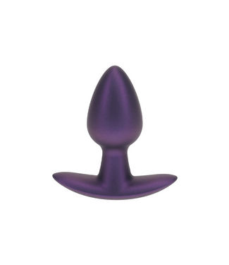 Ouch! Silicone Anal Plug 6,5 cm – Compact Paars Metallic Beginner Model