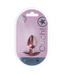 Ouch! Elegant Small Rose Gold Silicone Anal Plug - Ouch! 2.6 Inch