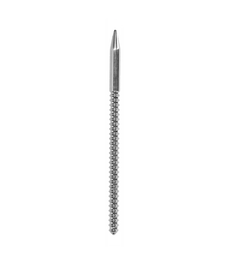 Ouch! Roestvrijstalen Urethral Sounding Dilator 0,8 cm Met Geribbelde Textuur