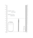 Ouch! Roestvrijstalen Urethral Sounding Dilator 0,8 cm Met Geribbelde Textuur