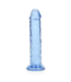 RealRock Blue Realistic Dildo 14.5 cm with Suction Cup for Crystal Clear Pleasure